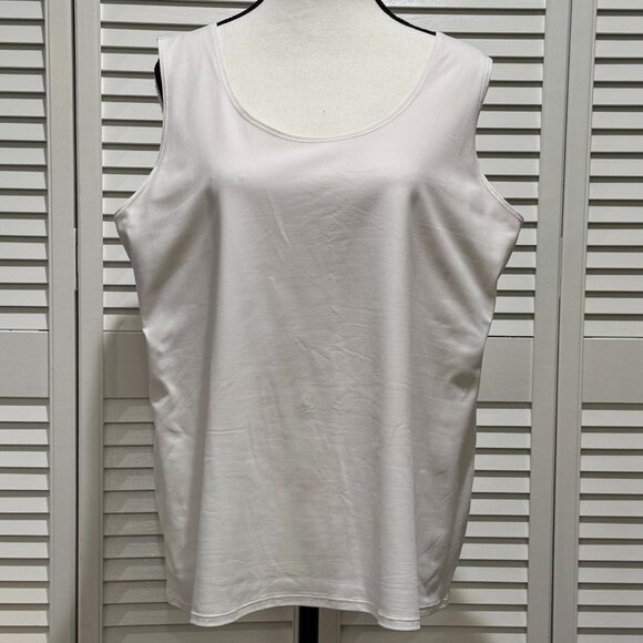 Chico’s Microfiber Cami White Women’s XL/16 (Chico's Size 3) – Pre-Owned - Picture 4 of 6